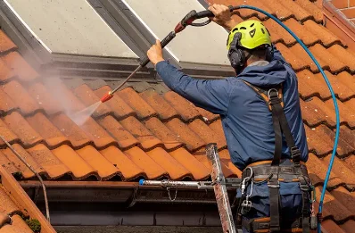 Démoussage et hydrofuge de toiture à Petersbach